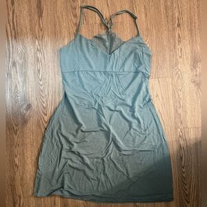 Victoria's Secret Green Slip Dress